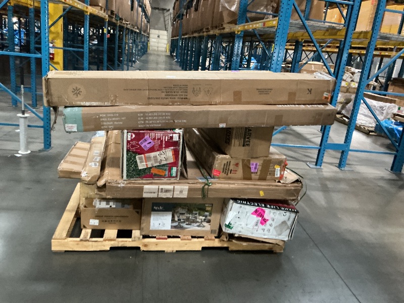 View 2 of Nellis Pallet of XL Items: As-Is | See Notes for Details