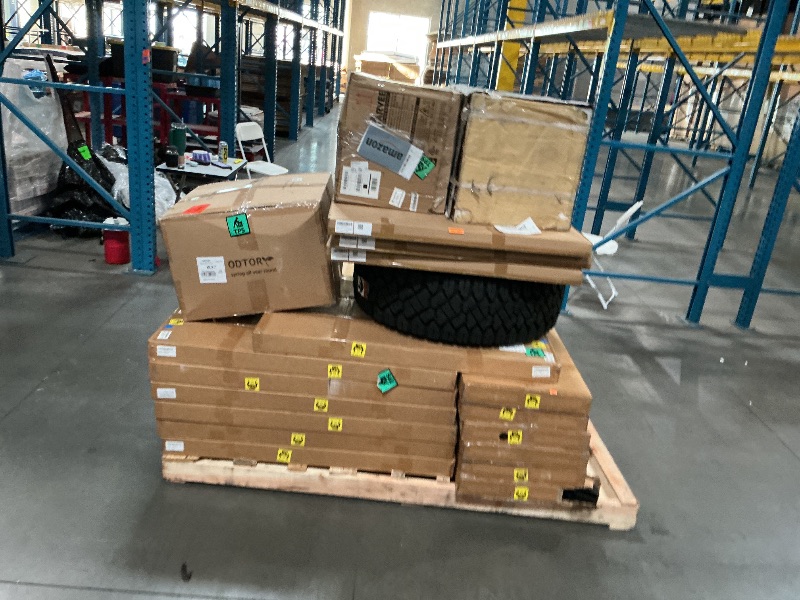 View 2 of Nellis Pallet of XL Items: As-Is | See Notes for Details