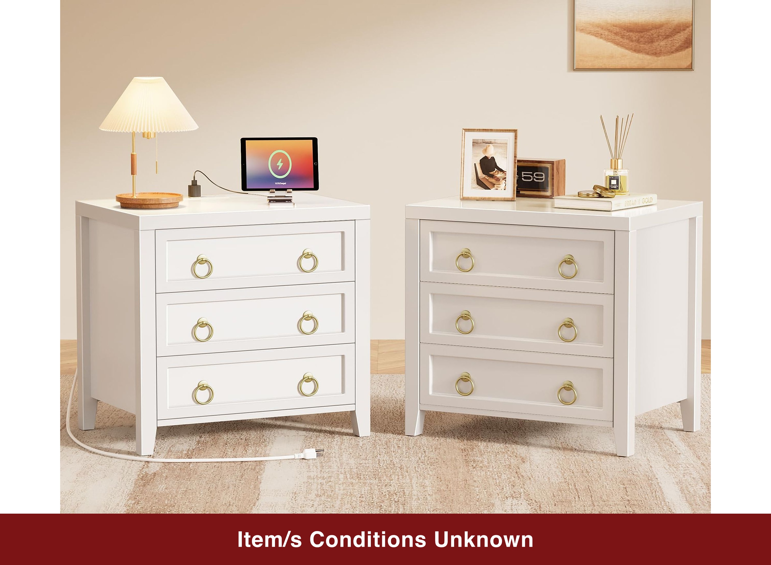 Photo 1 of Nellis XL Pallet: Nightstands & More