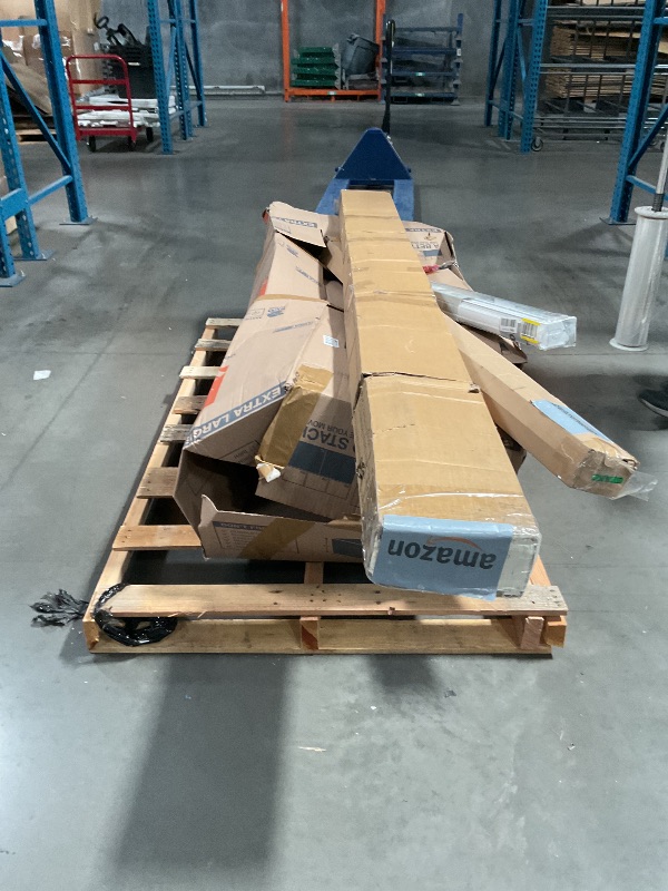 Photo 1 of Nellis XL Pallet: Inversion Equipment, 3D Wall Panels, Roller Shades (+1 more)