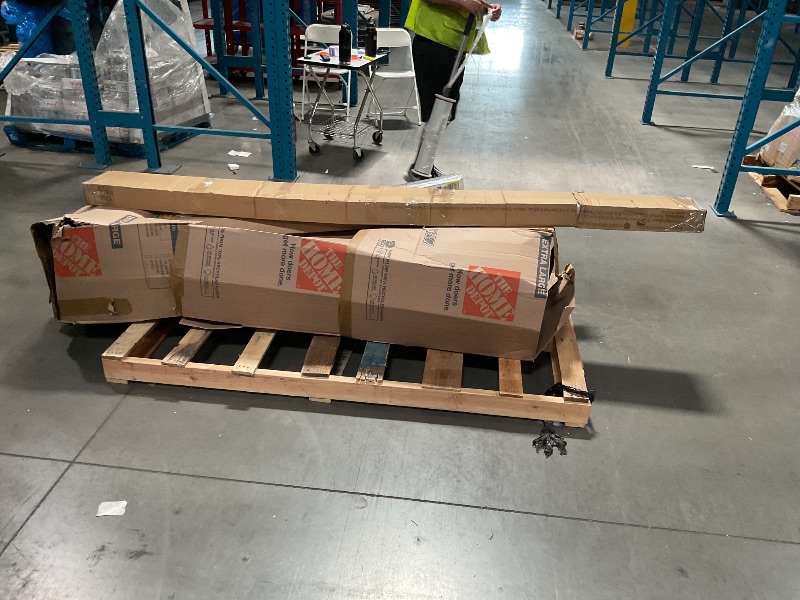 Photo 1 of Nellis XL Pallet: Inversion Equipment, 3D Wall Panels, Roller Shades (+1 more)