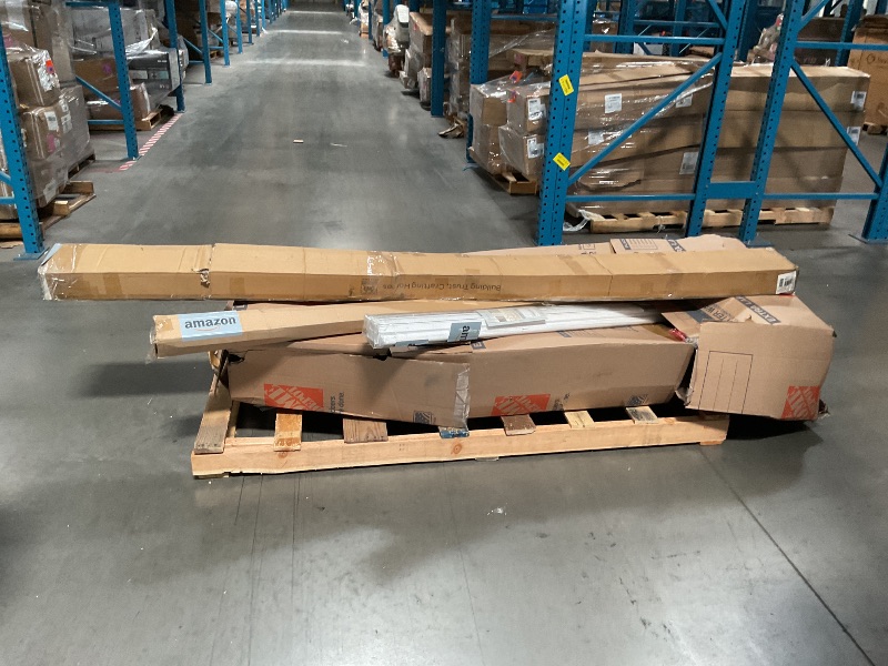 Photo 1 of Nellis XL Pallet: Inversion Equipment, 3D Wall Panels, Roller Shades (+1 more)