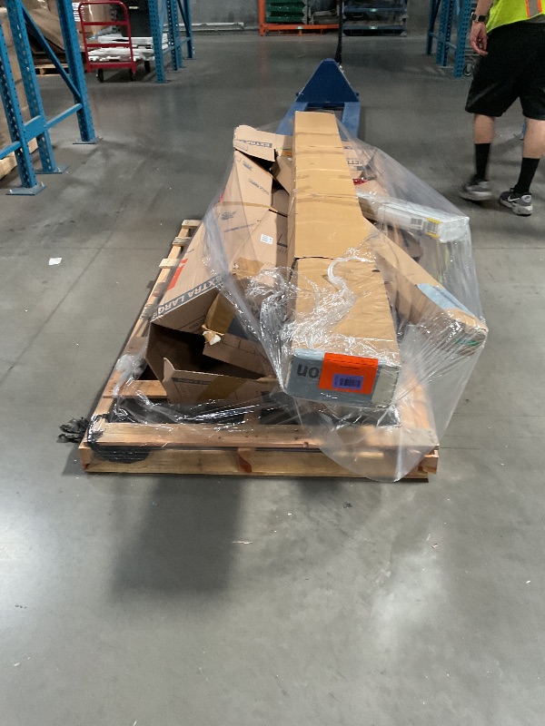 Photo 1 of Nellis XL Pallet: Inversion Equipment, 3D Wall Panels, Roller Shades (+1 more)