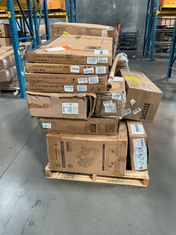 Photo 1 of Nellis XL Pallet: Inflatable Bouncers, Gooseneck Hitch, Portable (+17 more)