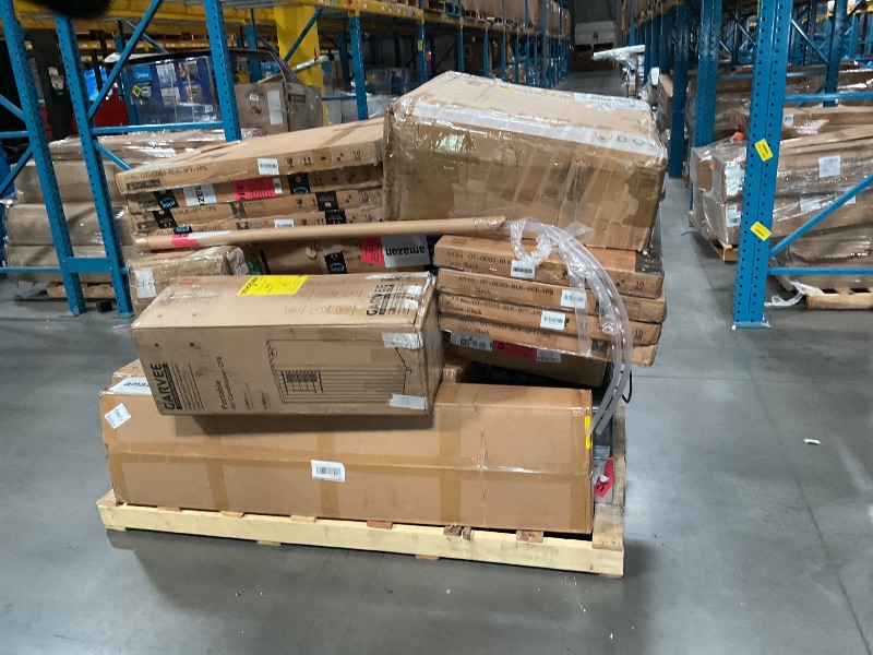 Photo 1 of Nellis XL Pallet: Inflatable Bouncers, Gooseneck Hitch, Portable (+17 more)