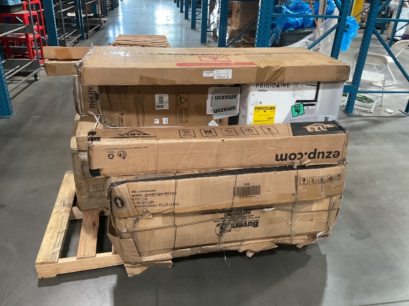 Photo 1 of Nellis XL Pallet: Storage Cabinets, Truck Bed Toolboxes, Rack Shelves (+7 more)