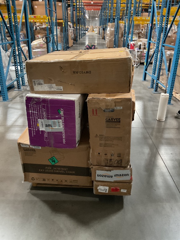 Photo 1 of Nellis XL Pallet: Split-System, Smokers, Inflatable Bouncers (+7 more)