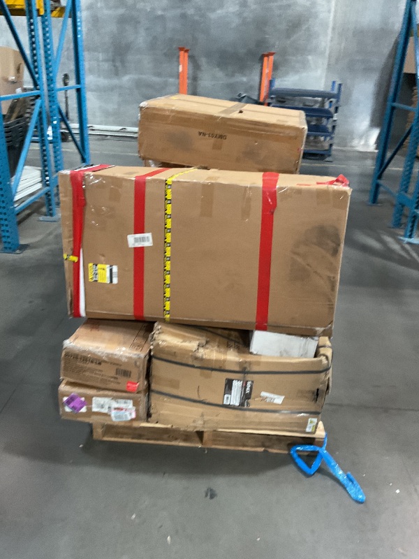 Photo 1 of Nellis XL Pallet: Split-System, Smokers, Inflatable Bouncers (+7 more)