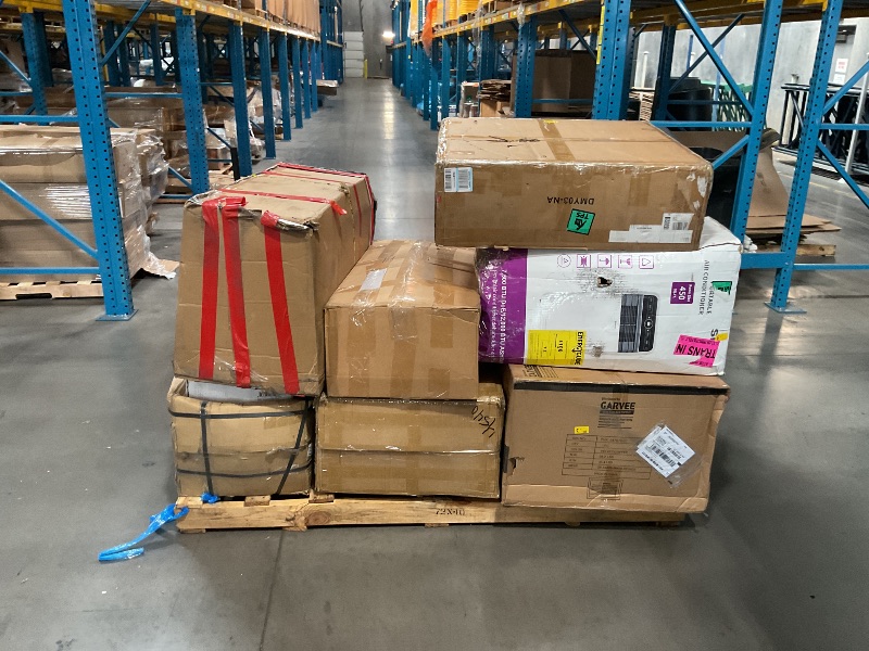 Photo 1 of Nellis XL Pallet: Split-System, Smokers, Inflatable Bouncers (+7 more)
