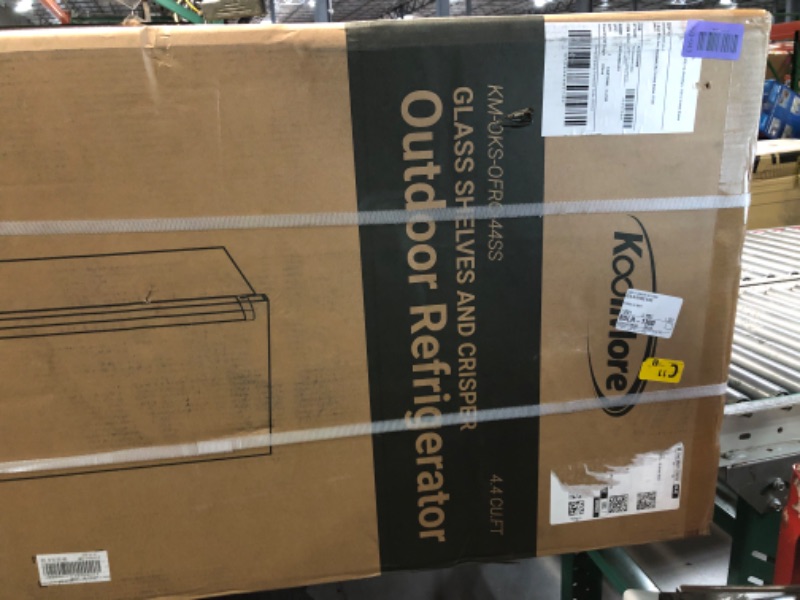 Photo 1 of ***FACTORY SEALED - OPENED FOR INPSECTION***KoolMore 21 in. Outdoor Refrigerator