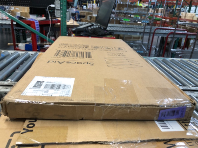 View 2 of ***FACTORY SEALED -***SpaceAid Wire Shelf Covers for Pantry Rack, 28" W x 12" D, White 4pcs