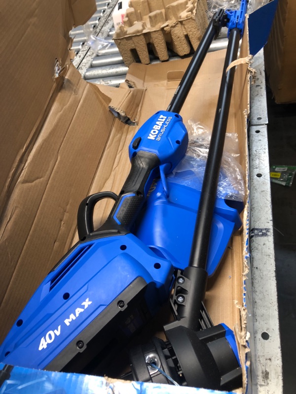 View 2 of ***STOCK PHOTO REFERENCE ONLY***Kobalt 40-Volt Max 15-in Straight Cordless String Trimmer (4ah Battery and Charger Included)