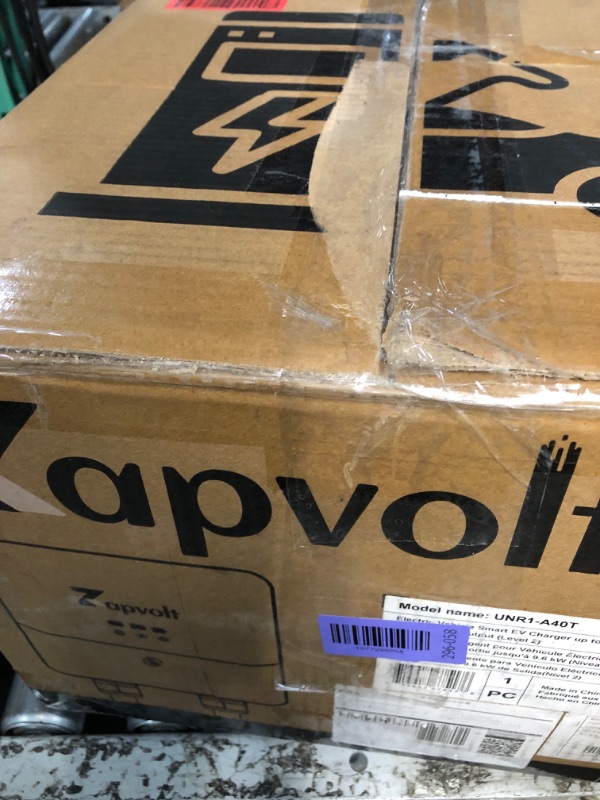 View 5 of **MIGHT HAVE ISSUES WITH FUNCTIONALITY**Zapvolt Level 2 EV Charger 40A, 240V, 9.6kW - 25FT Smart Wall Station