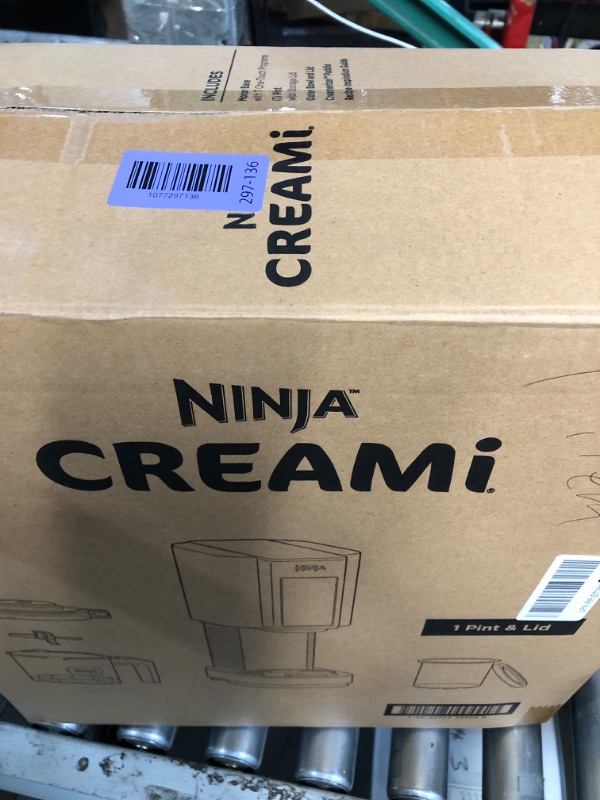Photo 1 of ***missing pint***Ninja® CREAMi® 7-in-1 Ice Cream Maker, Ice Cream, Gelato & more, NC299AMZ