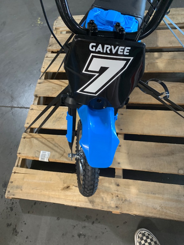 View 6 of ***missing charging cord******TRUCK/TRAILER PICKUP ONLY***Garvee 24V Kids Electric Dirt Bike - 350W, 14.29 MPH Max