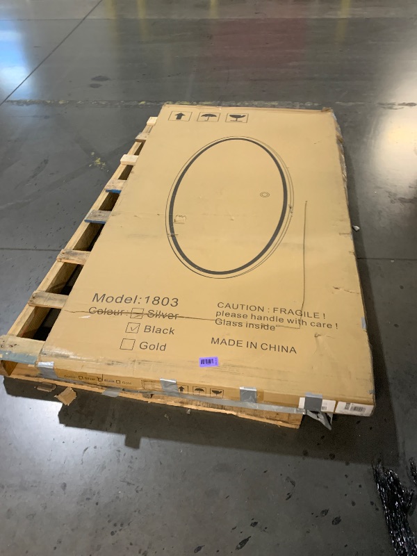 View 3 of ***TRUCK/TRAILER PICKUP ONLY, MIGHT HAVE ISSUES WITH FUNCTIONALITY***FENNIO 70" x 36" LED Full Length Mirror