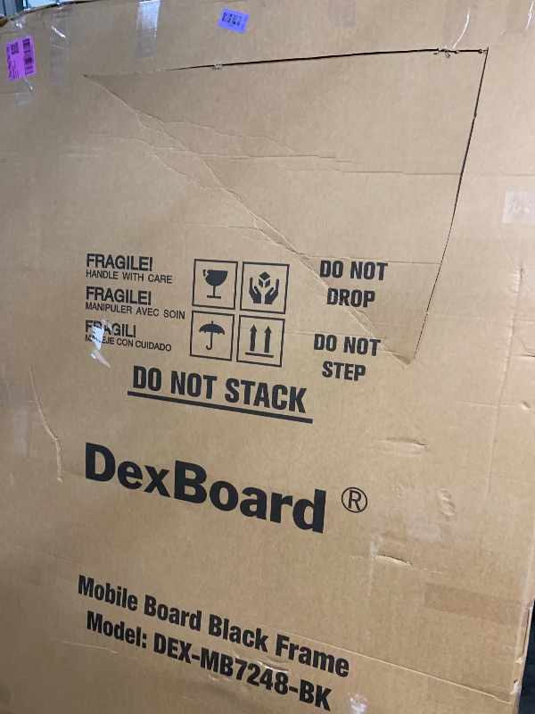 Photo 1 of ***minor scratches***Large Rolling White Board On Stand Mobile Whiteboard with Wheels 72" x 48"