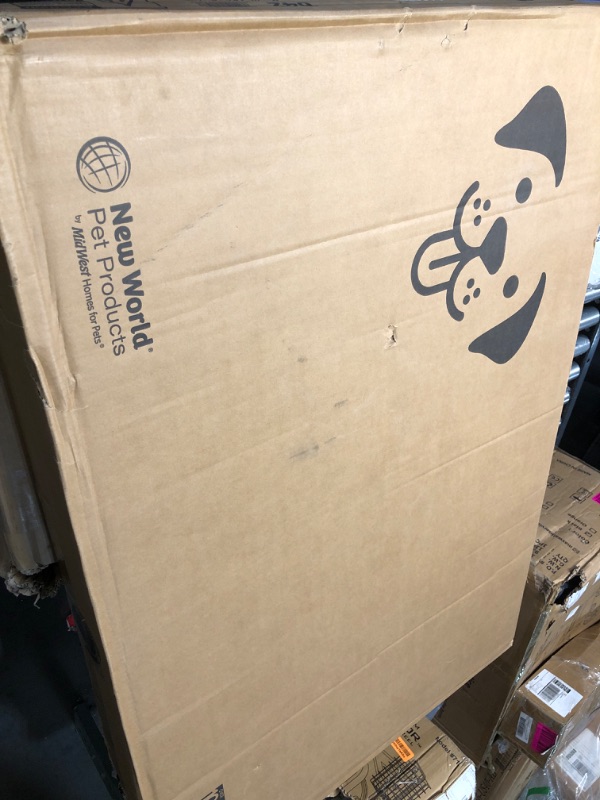 View 2 of ***MISISNG PARTS**&*
New World by Midwest 42-Inch Single Door Crate, for Large Breeds, 71-90 lbs
