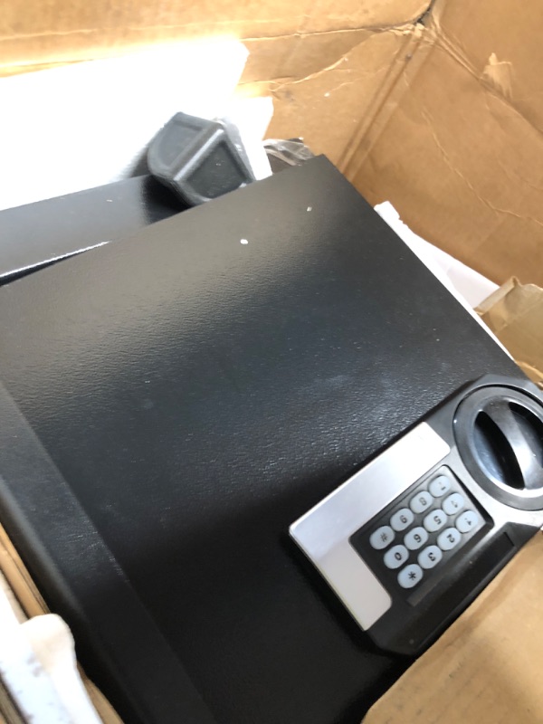 View 2 of ***DAMAGED - SEE NOTES/PICTURES***5.2 Cuft Large Home Safes Water and Fireproof, Digital Safes for Home Use Fire and Water Proof with Removable Shelves, Alarm System and Mute Function, Anti-Theft Fireproof Safe for Home Documents