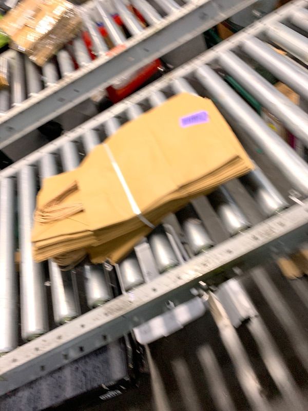 Photo 1 of ***MISSING HALF***
Brown Paper Bags with Handles 100 PCS, Large Kraft Gift Bags Bulk, Shopping