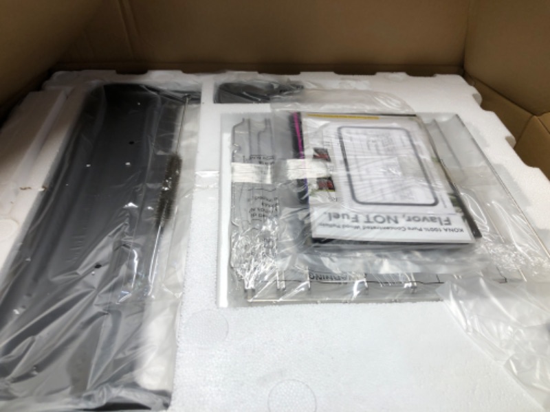 Photo 1 of ****factory sealed opened for inspection****
GE Profile™ Smart Indoor Pellet Smoker, with Active Smoke Filtration, 5 Smoke Control Settings, WiFi Connected, Electric, Countertop BBQ Appliance, Black
