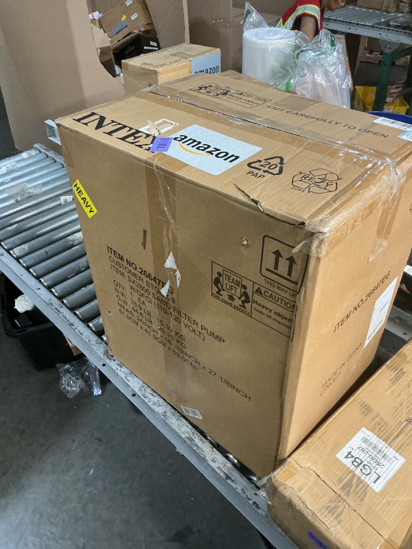 View 3 of **DIRTY** INTEX Krystal Clear 2,800 GPH Sand Filter Pump for Above Ground Pools