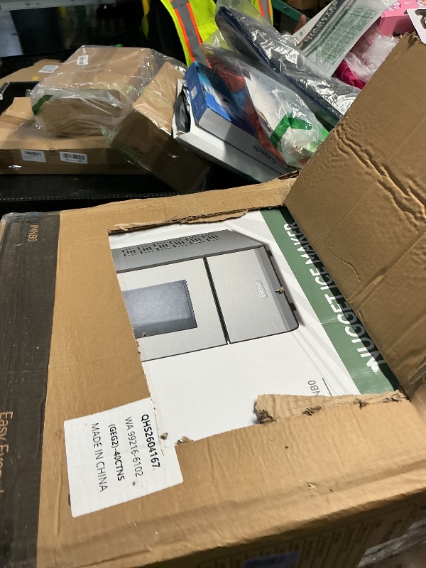 View 3 of **Parts Only** Eevi Nugget Ice Maker - Silver