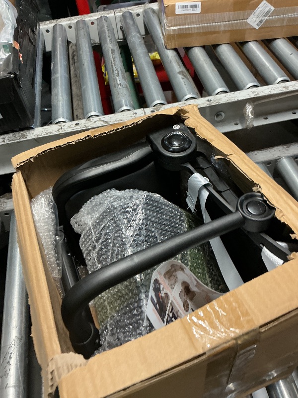 View 2 of ***STOCK PHOTO FOR REFERENCE ONLY***2026 Upgraded Kids Bike Rear Seat, Child Bicycle Seat Adjustable Breathable Backrest Height & 3 Reclining, Rear Wraparound Toddler Bike Seat with Large Footrest Strap (BLACK) IKE seat