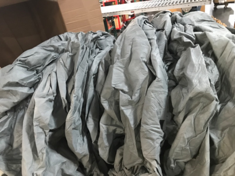 Photo 1 of ***STOCK PHOTO FOR REFERENCE ONLY***\
Travel Trailer RV Cover 18-20ft, Rv Trailer Cover Multi-Layer Breathable Rip-Stop Camper Cover with Water-Resistant Coating, Repair Kit, Gutter Protection, Tire Straps