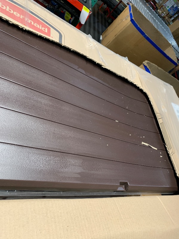 Photo 1 of ***STOCK PHOTO FOR REFERENCE ONLY***
Rubbermaid Extra Large Resin Deck Box (134 Gal), Charcoal