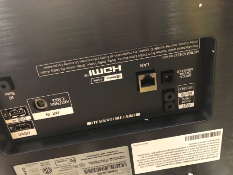 Photo 1 of ****MISSING PARTS *** LG 48-Inch OLED Evo AI 4K C6 Smart TV