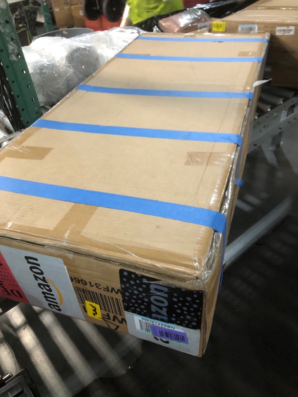 View 2 of ***box 3 of 3 only***GDFStudio Queen Bed Frame with Storage Cabinet Bookcase Headboard,Twin XL Trundle & 2 Drawers, All-in-One Queen Size Bedframe, Wood Platform Bed Frame with Shelf & Sockets, No Box Spring Needed, White