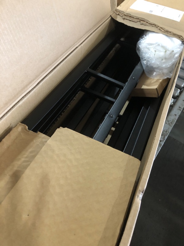 View 3 of ***TRUCK/TRAILER PICKUP ONLY***Amazon Basics Smart Box Spring Bed Base, 7-Inch Height Mattress Foundation, Tool-Free Easy Assembly, King Size Bed, Sturdy Support, Durable Construction, 79" x 75.5" x 7", White