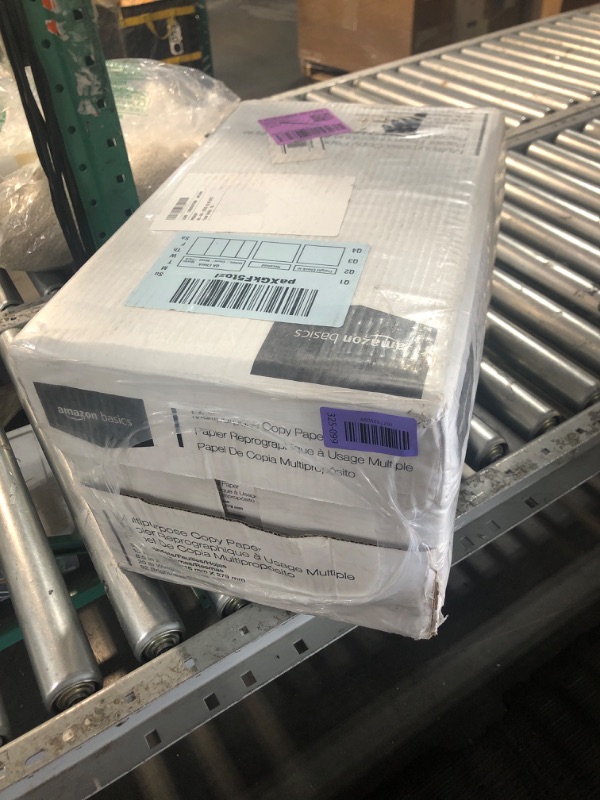 View 2 of ***FACTORY SEALED ***Amazon Basics Multipurpose Copy Printer Paper, 8.5x11", 5000 Sheets