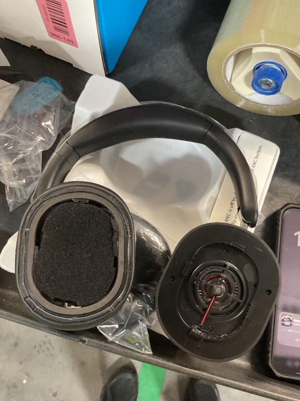 Photo 1 of ***MAJORDAMAGE SEE COMMENTS*** Hybrid Active Noise Cancelling Bluetooth Headphones Wireless Headphones