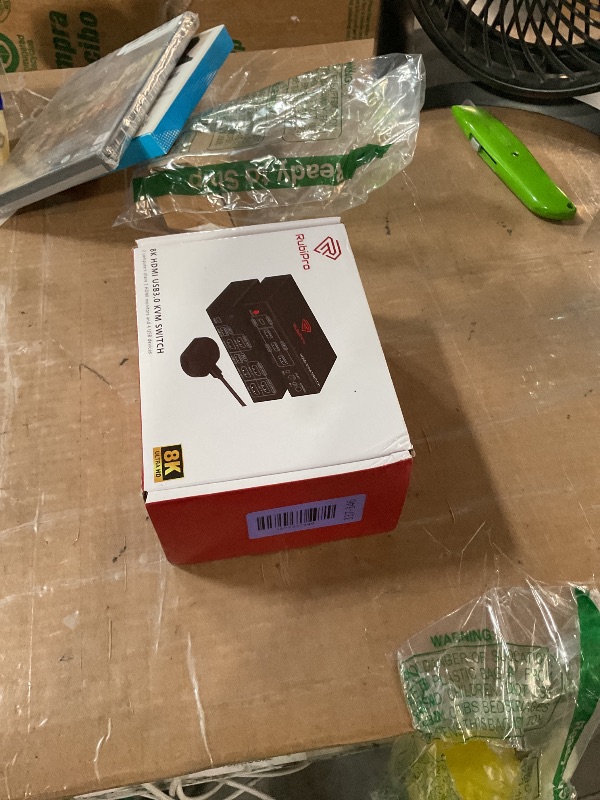View 2 of *** PARTS ONLY ***
RubiPro HDMI KVM Switch for 2 Computers, Dual Monitors