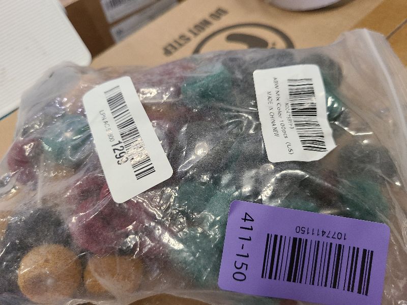 Photo 1 of 100 PCS Abrasive Buffing Wheels,1 inch Polishing Wheel Set for Proxxon Dremel Rotary Tool Accessory-1/8 Shank