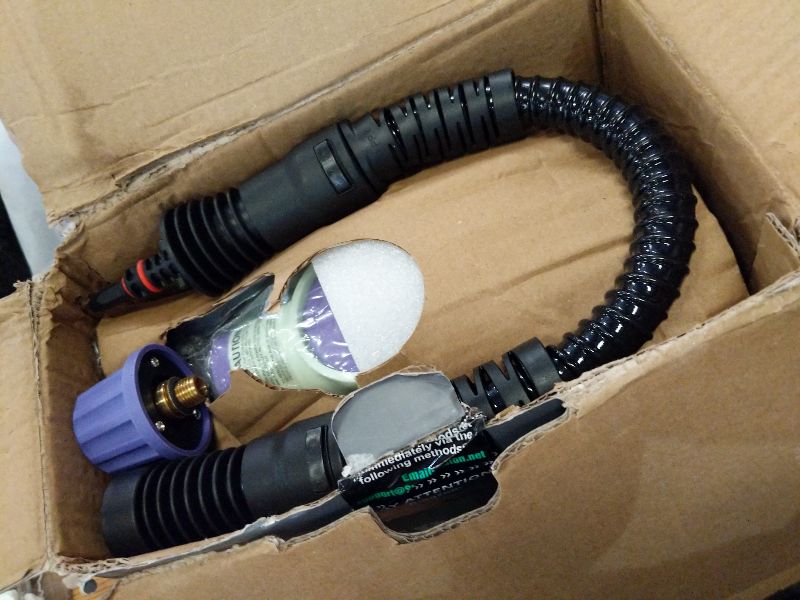 Photo 1 of 1050W Powerful Steam Cleaner with 9pcs Accessories & Safety Lock, Quick Heating Pressurized Handheld Steam Cleaner for Home, Multi-Surface Steamer Cleaner for Car, Window, Bathroom, Grout and More