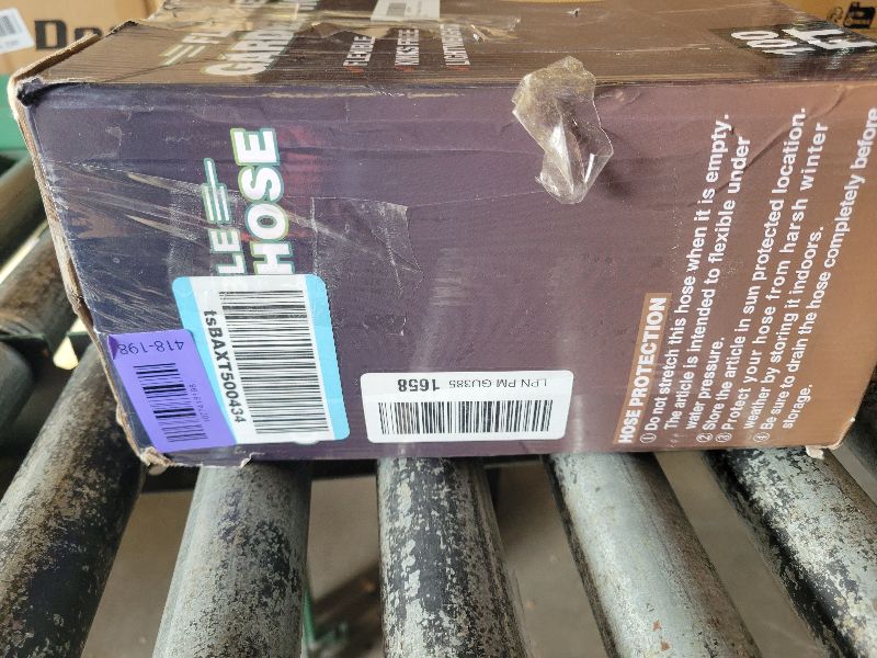 Photo 1 of 100 FT Non-Expanding Garden Hose, 2026 New Upgrated Non-Expandable Garden Water Hose - Ultra-Light & Flexible Burst-Resistant, Kink-Free Garden Hoses, All-Weather Use for Lawns, Gardens,Outdoor