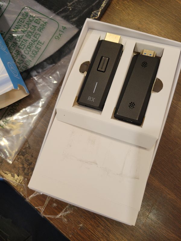 Photo 1 of 2026 Upgraded Wireless HDMI Transmitter and Receiver 328FT/100M, 4k Decode 1080P Output, Plug & Play Portable 2.4g/5g, Wireless Hdmi Extender Kit to Monitor from Laptop/PC/Projector/TV Box
