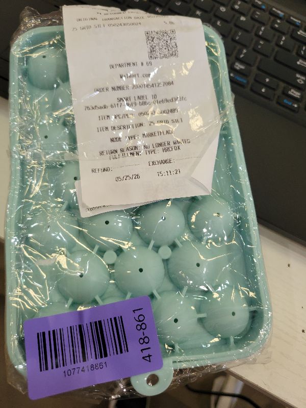 Photo 1 of 25 Grid Silicone Ice Ice Cube Tray Small Round Ice Cube Ice Box Round Ice Cube Tray