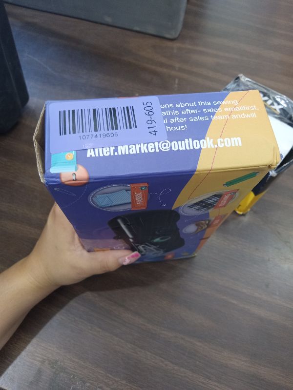 Photo 1 of 2026 Handheld Sewing Machine, Electric Mini Sewing Machine Easy for Beginners and Adults, Qucik Stitch Hand Sewing Machine, Portable Hand Held Sewing Machine Sewing Kit for DIY Crafts Home Travel