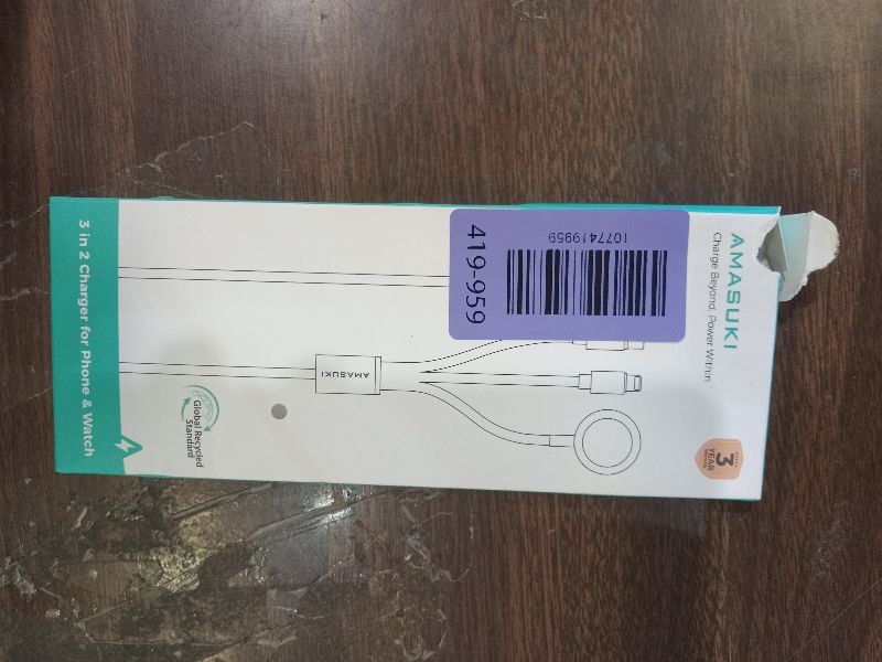 Photo 1 of 2026 Travel Essentials for Apple Watch Charger,Cruise Vacation Camping Essentials,iPhone Charger,Multi Charging Cable,3 in 2 Charging Docks for iWatch Series 11-2/Ultra,iPhone 17-12,Car
