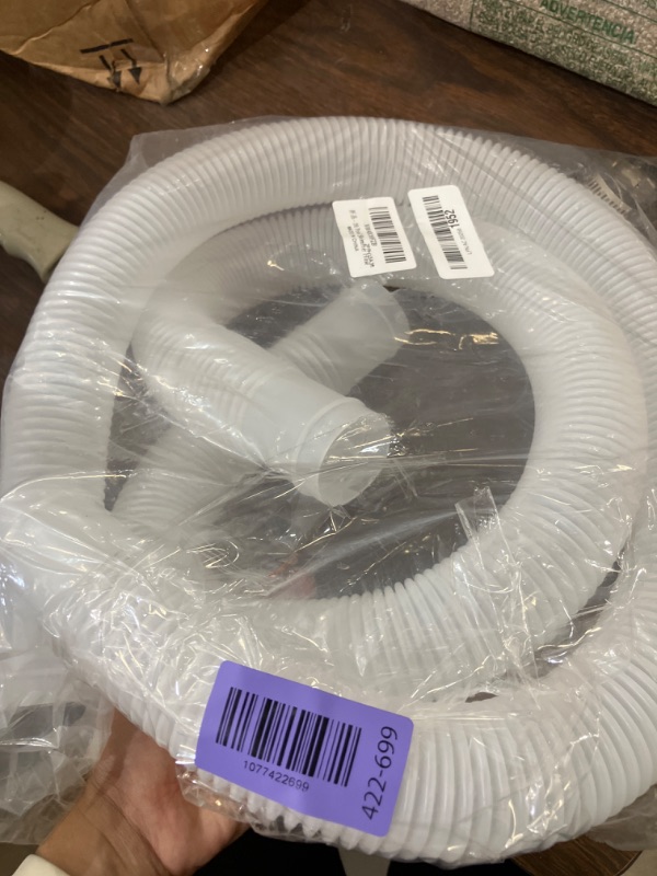 Photo 1 of 1.5 Inch x 3ft Pool Skimmer Hose Replacement for Intex Above Ground Pool, Pool Skimmer Pump Transfer Hose # 10531 25016-2 PackLPNAC202581952
