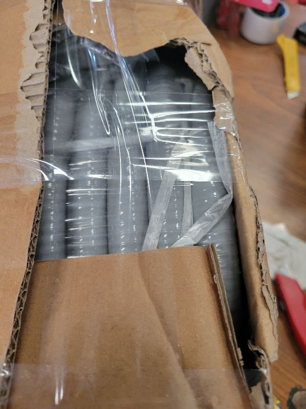 Photo 1 of 100FT Liquid-Tight Conduit and Connector Kit, 1/2 Flexible Non Metallic Electrical Conduit with 5 Straight and 3 Angle Fittings, PVC Conduit
