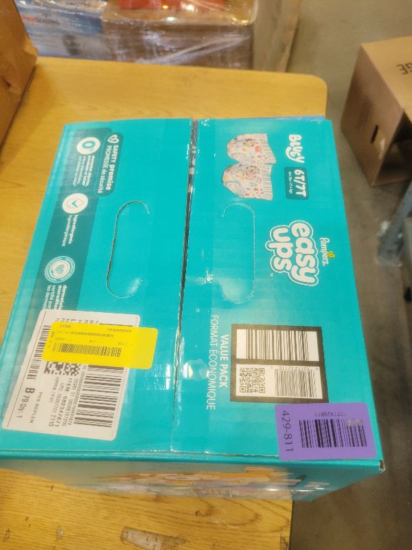Photo 1 of Pampers Easy Ups Training Pants Size 8 (6T7T) 42 Count (Select for More Options)