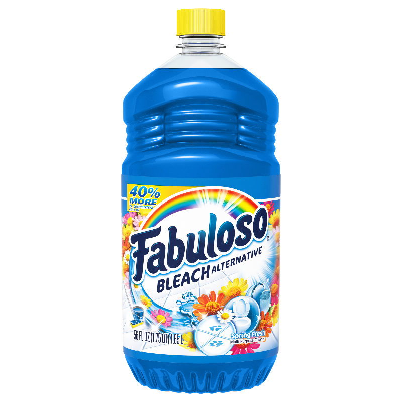 Photo 1 of Fabuloso 2X Multi-Purpose Cleaner Bleach Alternative Spring Fresh Scent 56 Fl Oz