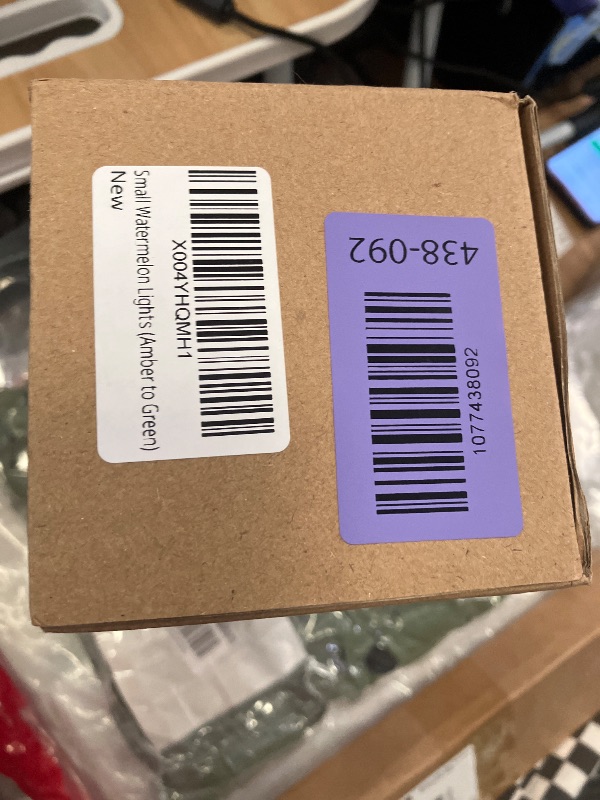 Photo 1 of 10Pcs 3/4 Inch Amber Green LED Watermelon Side Marker Lights, Dual Color Mini Marker Clearance Lights, Starburst AS Lens, IP67 Waterproof, 12V for Truck Trailer RV Custom Install