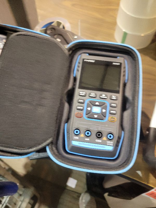 Photo 1 of ?FNRSI Upgraded 2C53T with 2 P6100 Probe? 3In1 Oscilloscope/Multimeter/DDS Signal Generator 50MHz Bandwidth 250MS Sampling Rate 20000 Count RMS for Voltage, Current, Capacitor, Resistor, Diode