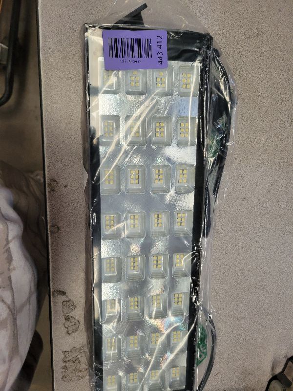 Photo 1 of 150W LED Shop Lights, 6000K 18000LM Work Light for Garage, Plug in Garage Light with 9.8FT Power Cord, Workshop, Yard, Garage, Warehouses, Yard, Carport (150W-2P)